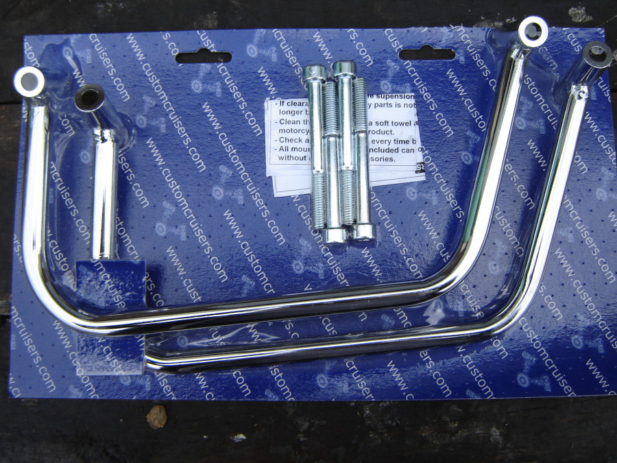 Yamaha XVS1300 Stryker Custom Saddlebag Supports racks pannier guards